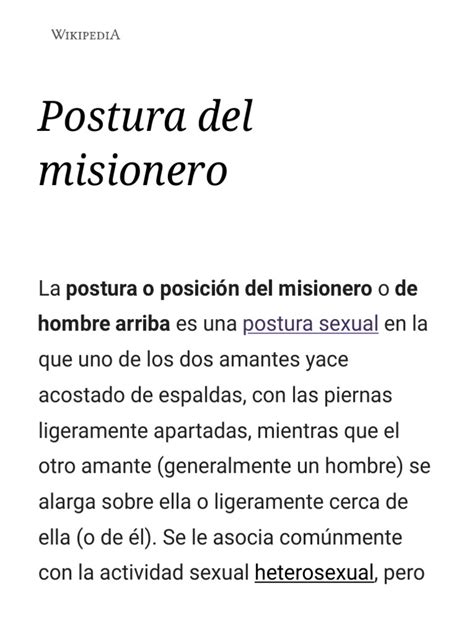 posición misionero|Posición de Misionero: Guía Completa y Detallada